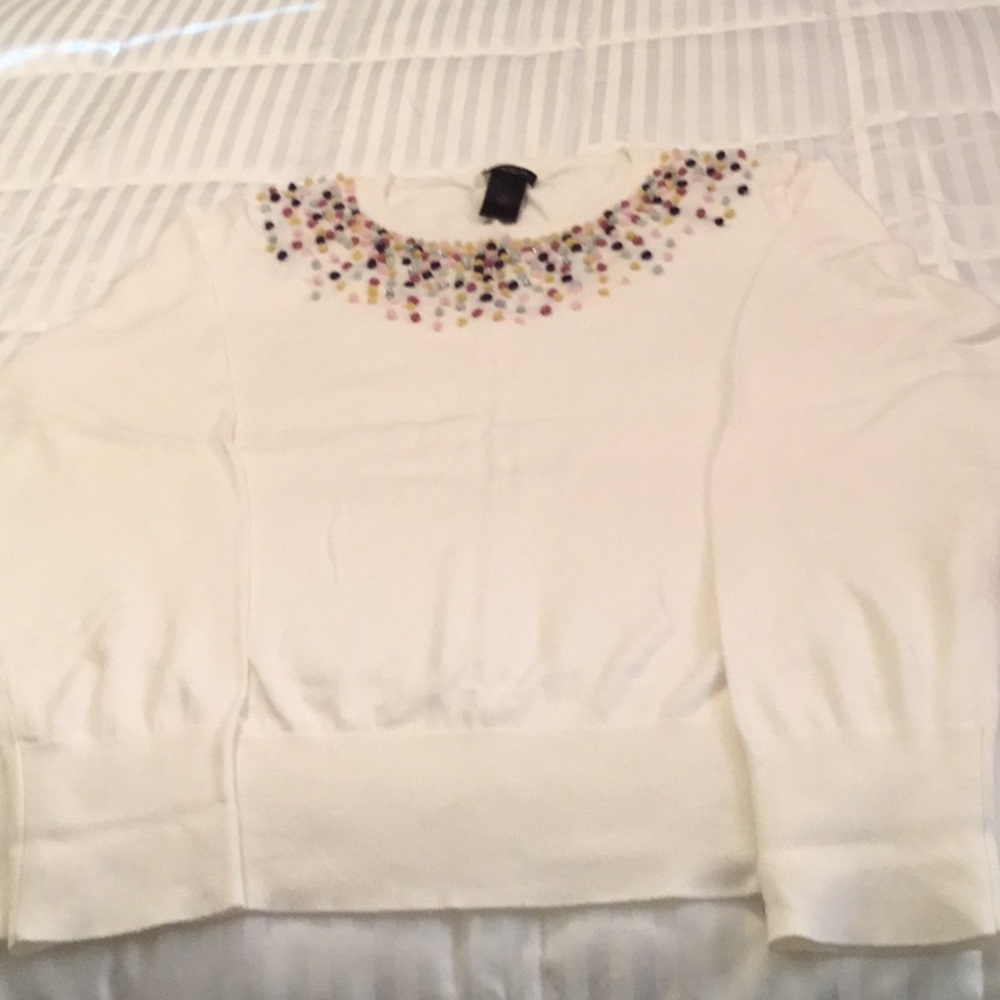Ann Taylor factory long sleeved crew neck sweater